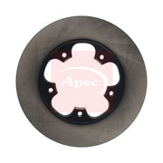 Apec 2 x Solid Rear Brake Discs DSK3334