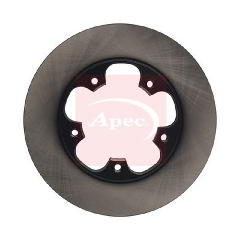 Apec 2 x Solid Rear Brake Discs DSK3334