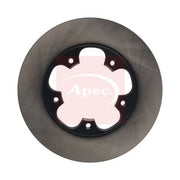 Apec 2 x Solid Rear Brake Discs DSK3334