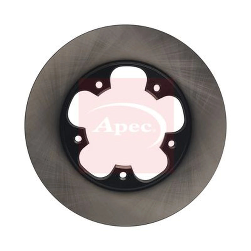 Apec 2 x Solid Rear Brake Discs DSK3334