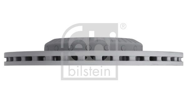 Febi 2 x Brake Disc Set Two-Piece Brake Disc Rear