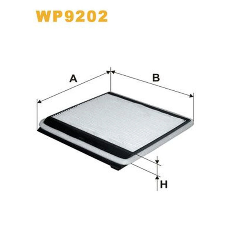 WIX Cabin Air Filter (Pollen Filter) WP9202