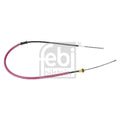 Febi Handbrake Cable Left Rear 101808