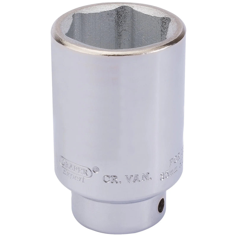 Draper Expert Hub Nut Socket, 1/2" Sq. Dr., Various Lengths