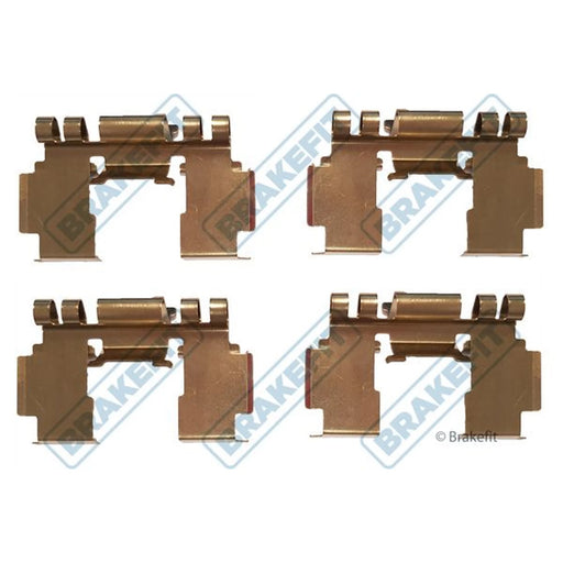 Apec Brake Pad Accessory Fitting Kit Front BKT1259