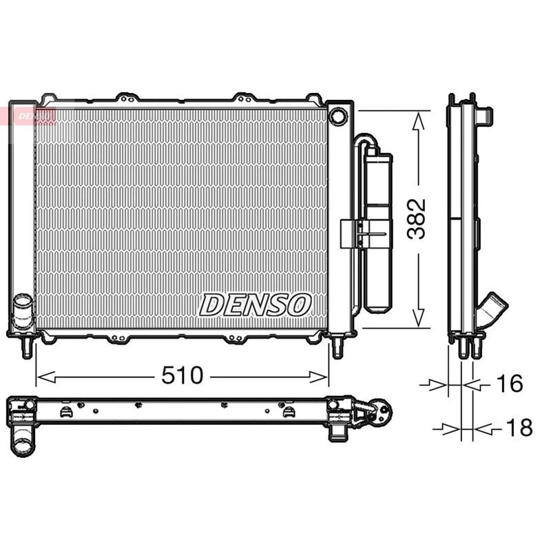 Denso Complete Cooling Module DRM23103