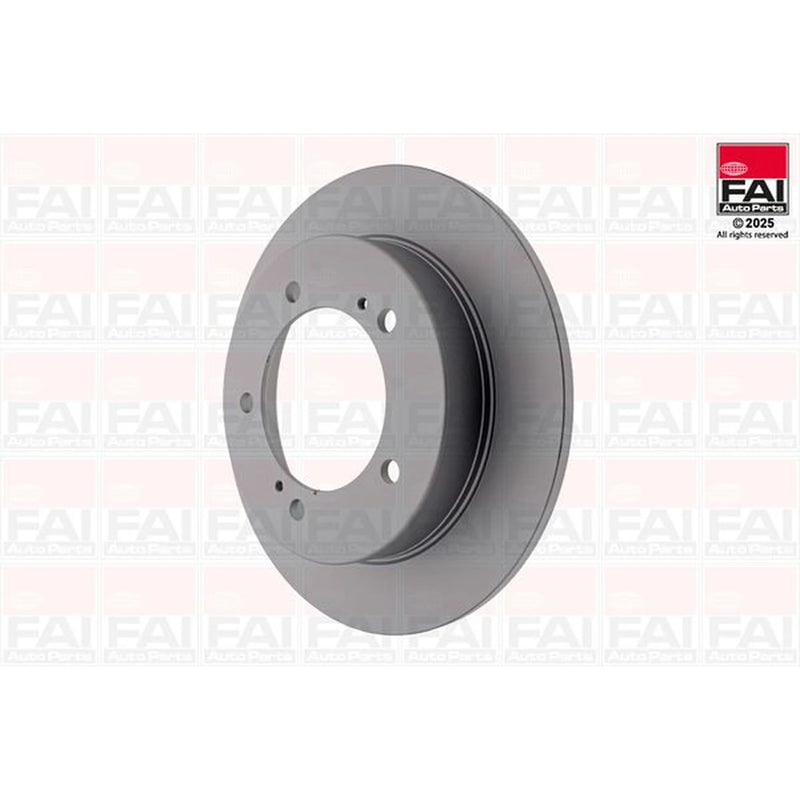 FAI 2 x Solid Front Brake Discs BD179