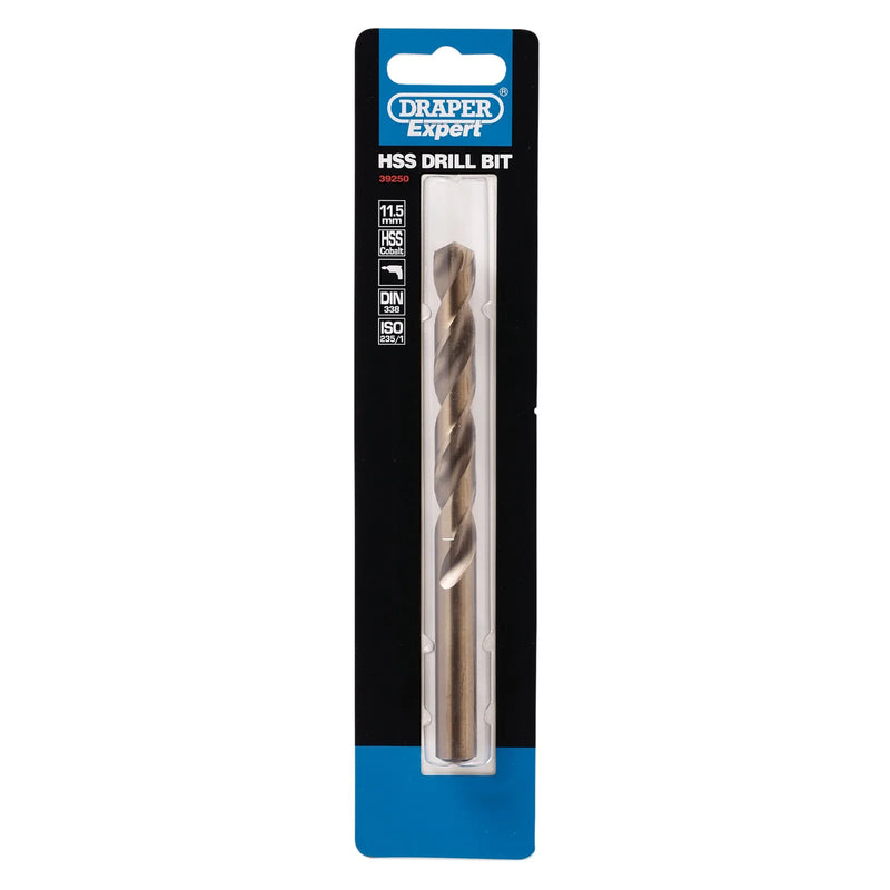 Draper Expert HSS Cobalt Drill Bit 11.5 x 230mm