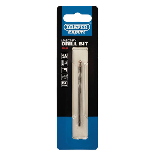 Draper Expert Masonry Drill Bit 4x75mm
