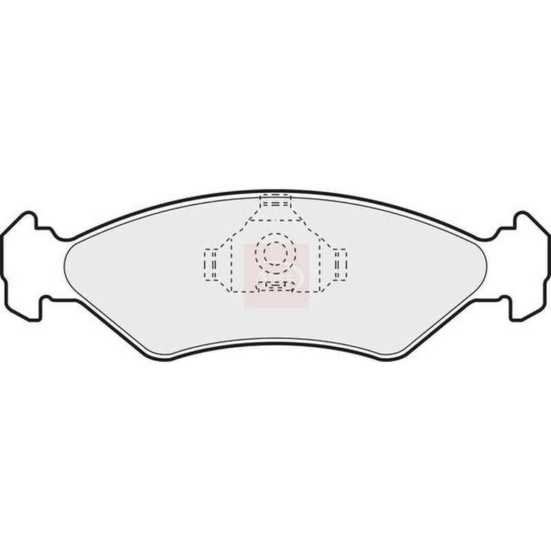 Apec Front Brake Pad Set PAD959
