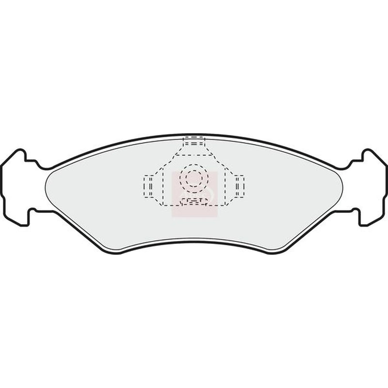 Apec Front Brake Pad Set PAD959
