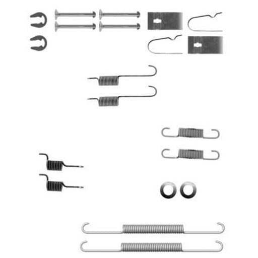 Textar Brake Shoe Accessory Kit Rear 97033600