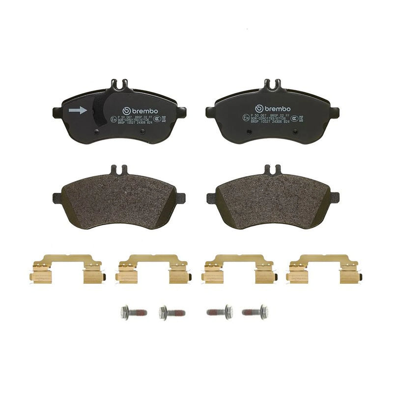 Brembo 4 x Front Brake Pad Set P50067