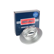 Borg & Beck 2 x Solid Rear Brake Discs BBD5932S