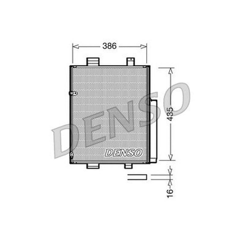 Denso Air Conditioning Condenser DCN35001