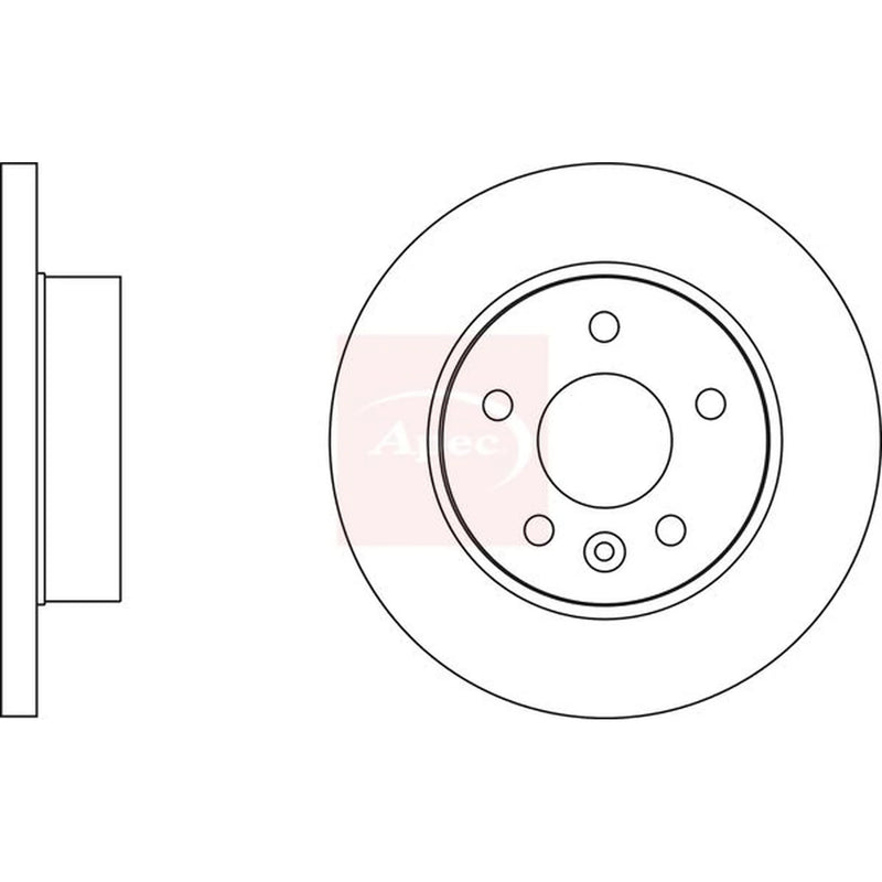 Apec Front Brake Discs DSK2775