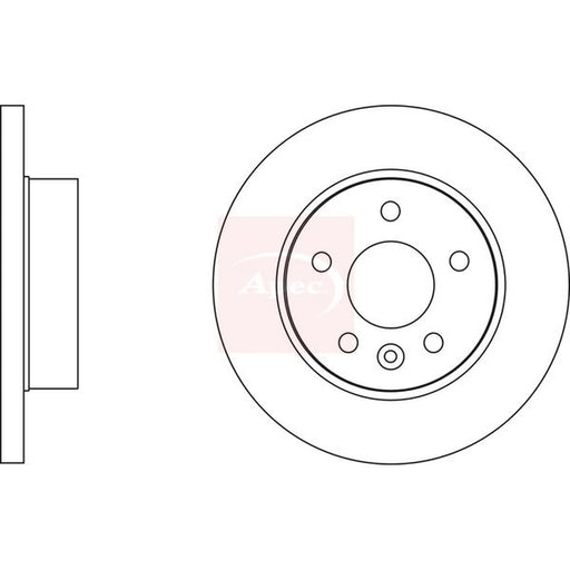 Apec Front Brake Discs DSK2775