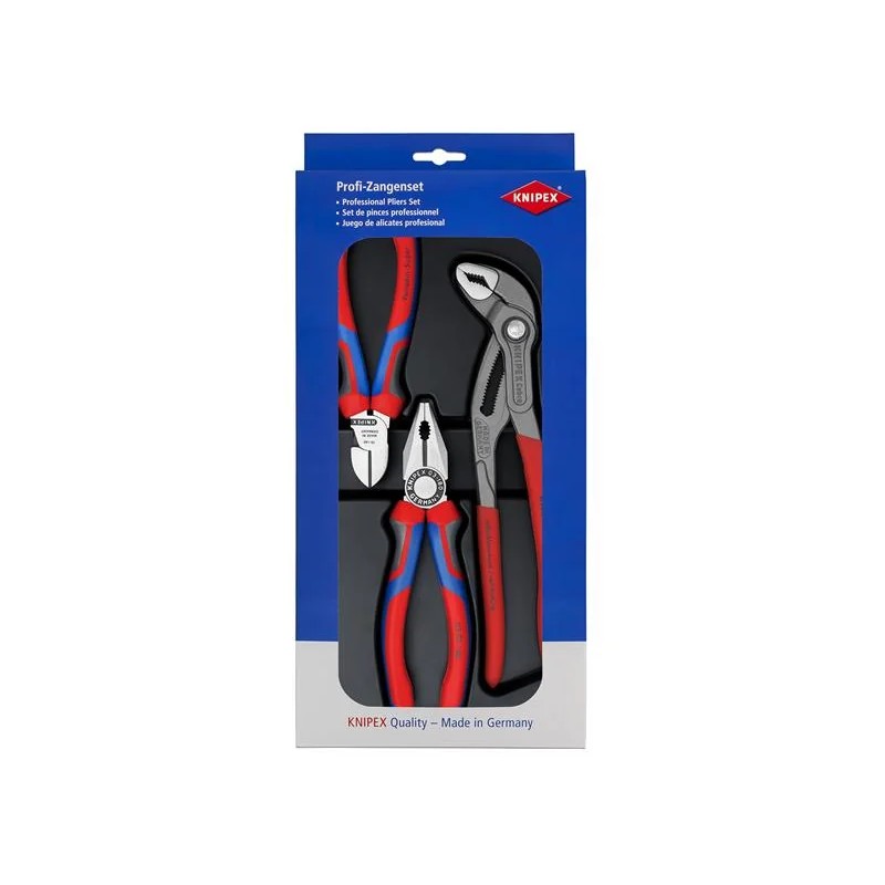 KNIPEX 00 20 09 V01 Bestseller Pliers Set, 3 Piece - 00 20 09 V01