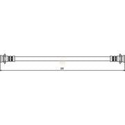 NAPA Brake Hydraulic Hose Line Rear NBH1324