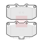Apec Front Brake Pad Set PAD2316