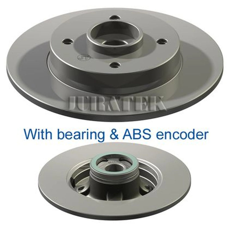 Juratek 2 x Solid Rear Brake Discs CIT149C