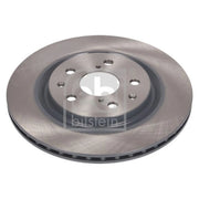Febi 2 x Internally Vented Rear Brake Discs 198768