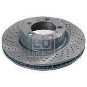 Febi 2 x Front / Brake Discs 108215