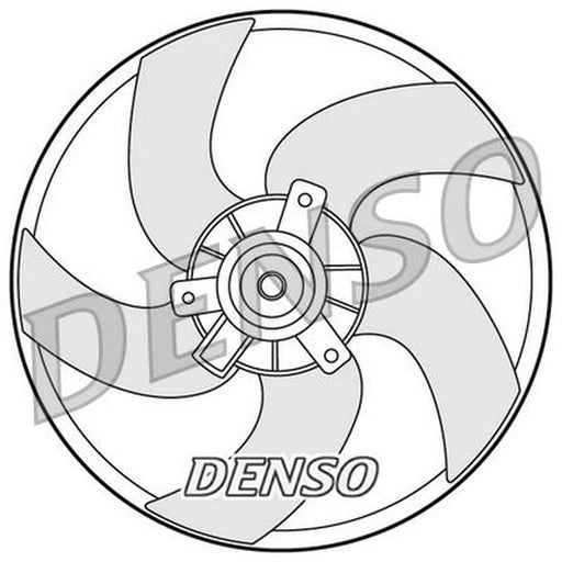 Denso Engine Cooling Fan DER21011