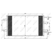 NRF Air Conditioning Condenser 35505