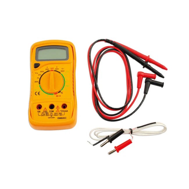 Laser Tools Multi Meter/Temp Tester - Digital - PL