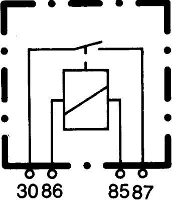 Hella 4RA 003 437-097 Relay, main current