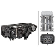 Hella Headlight Headlamp LED Right 1LX 015 450-441