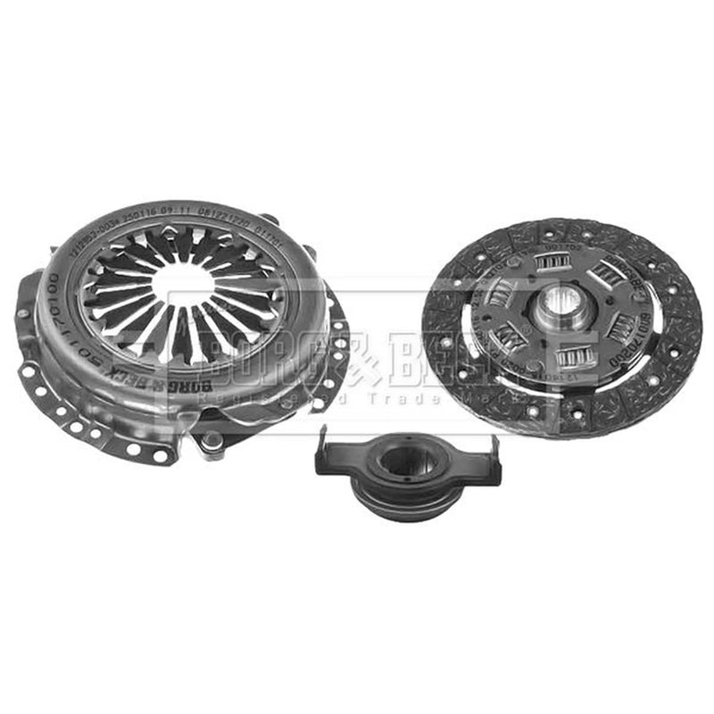 Borg & Beck Clutch Kit Set 3pc 170mm HK8047