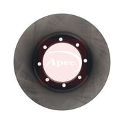 Apec 2 x Solid Rear Brake Discs DSK2865