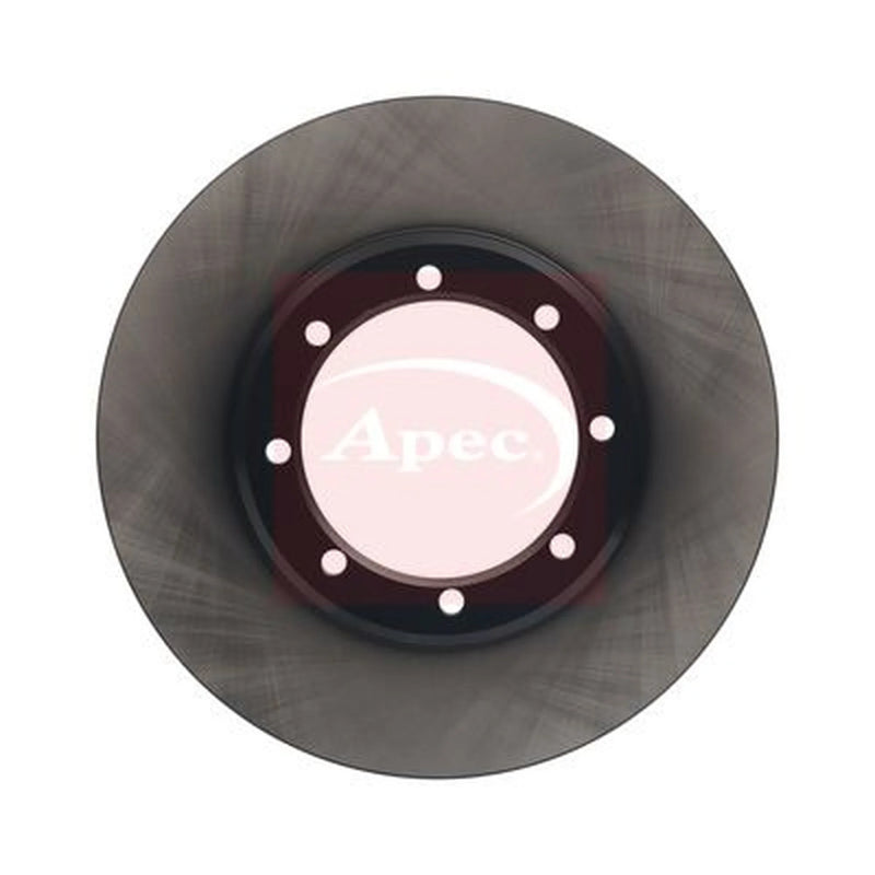 Apec 2 x Solid Rear Brake Discs DSK2865