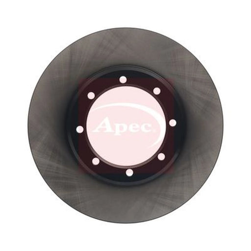 Apec 2 x Solid Rear Brake Discs DSK2865