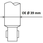 KYB Shock Absorber Damper Strut Rear 3438001