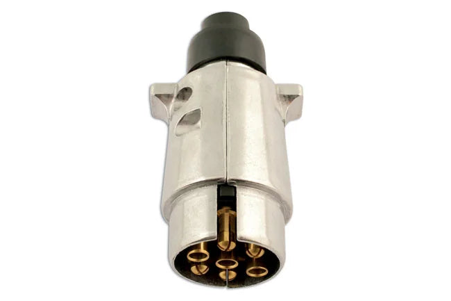 Connect 7 Pin Metal Plug 12 Volt 12N 5pc - CPL