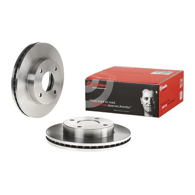 Brembo 2 x Internally Vented Front Brake Discs 09.B548.10
