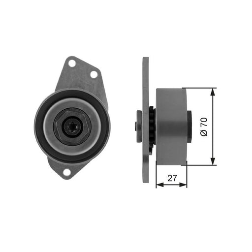 Gates Auxiliary Belt Tensioner T38474