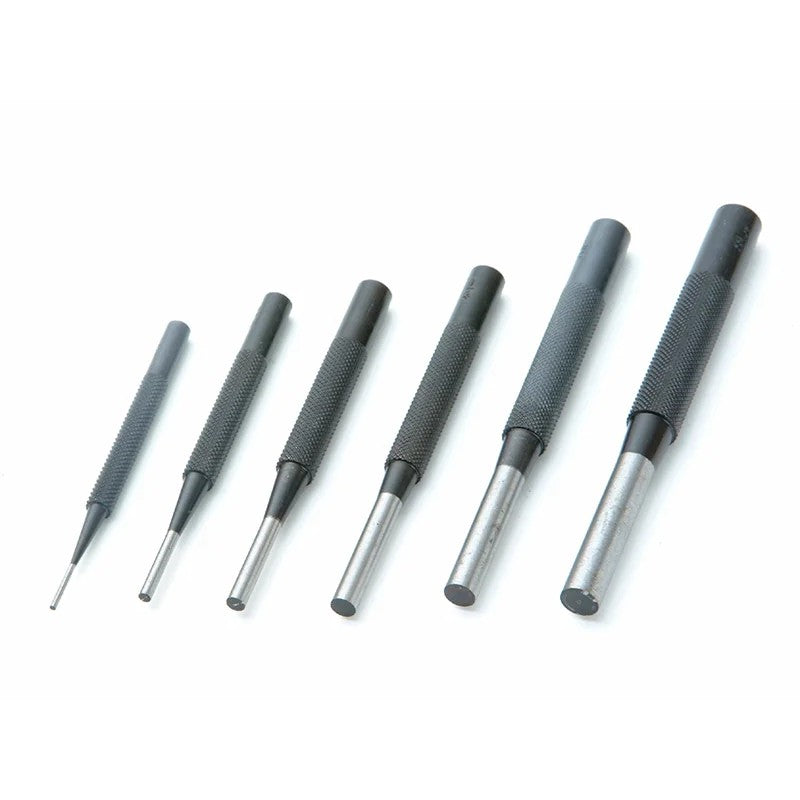 Priory 135-S6 Parrallel Pin Punches in Wallet Set 6 Piece - PRI135S6