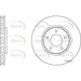 Apec Brake Disc Front Fits Chrysler Voyager Jeep Cherokee Apec  - Town Parts