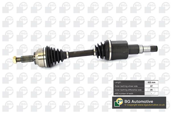 BGA CV Drive Shaft Driveshaft Front Left