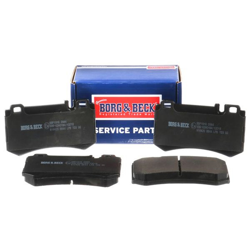 Borg & Beck 4 x Rear Brake Pad Set BBP1916