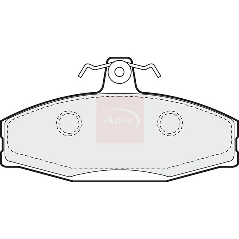 Apec Front Brake Pad Set PAD924