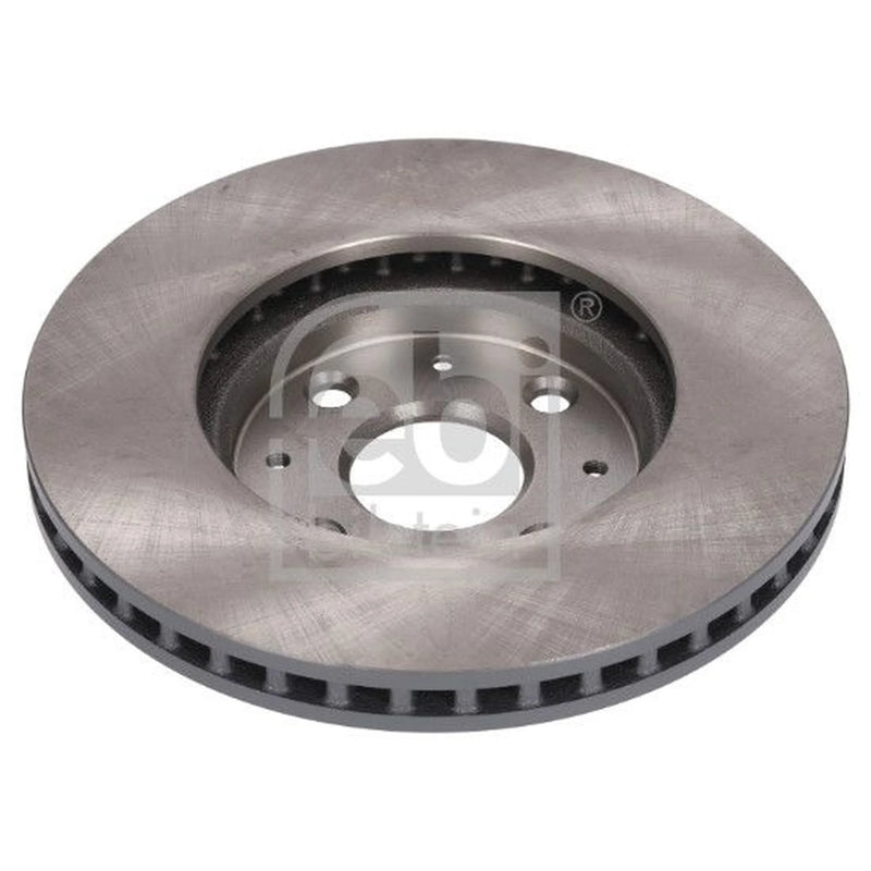 Febi 2 x Internally Vented Front Brake Discs 198933