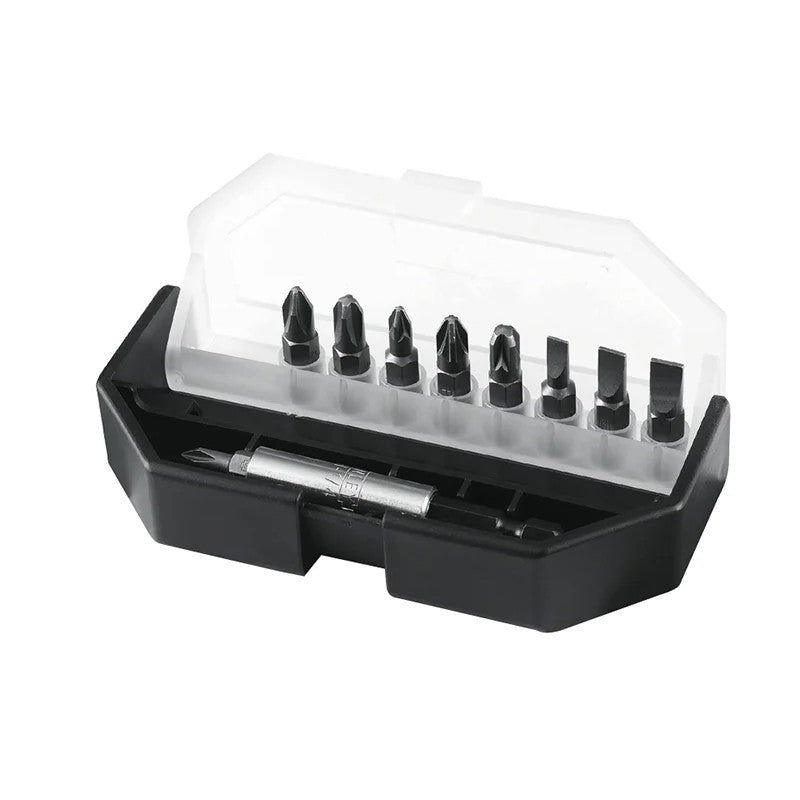 STANLEY® Hand Tools Slotted/Phillips/Pozidriv Insert Bit Set, 10 Piece