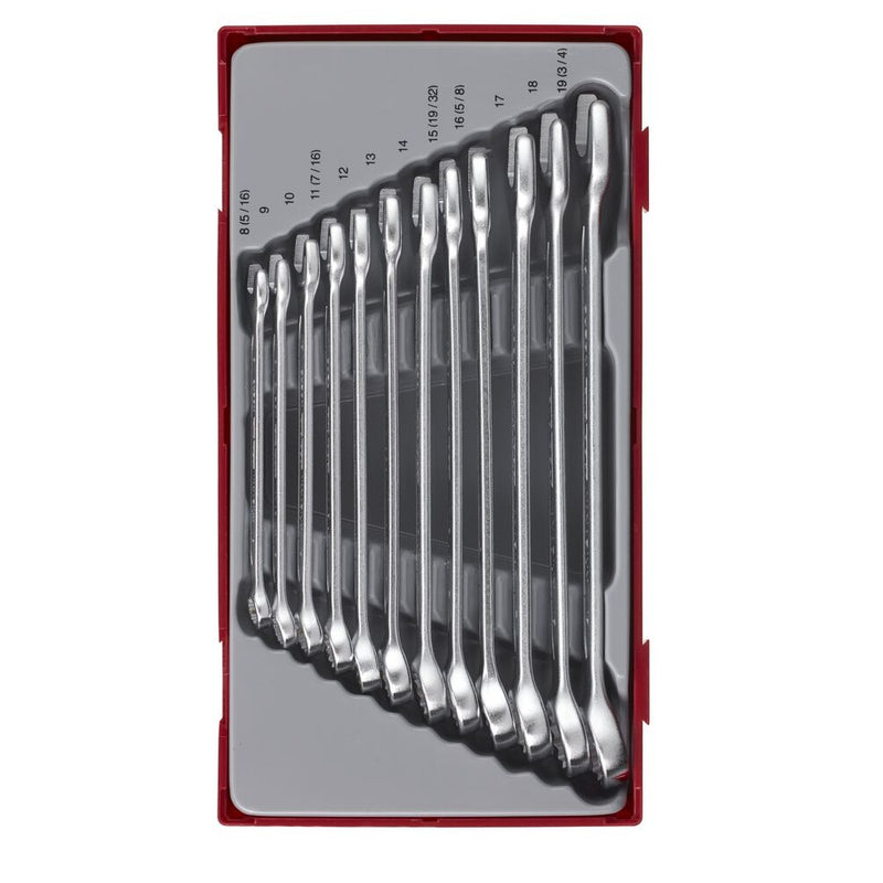 Teng Tools Combination Spanner Set TT1 12 Pieces CrV