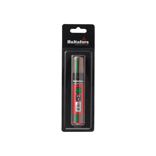 Hultafors Dry Marker Refill Green (10) Blister Pack - 650280