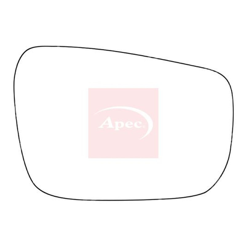 Apec Exterior Wing Mirror Glass Right AMS2674